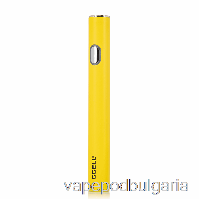 Vape 10000 Дръпки Ccell M3b Vaporizer батерия жълта